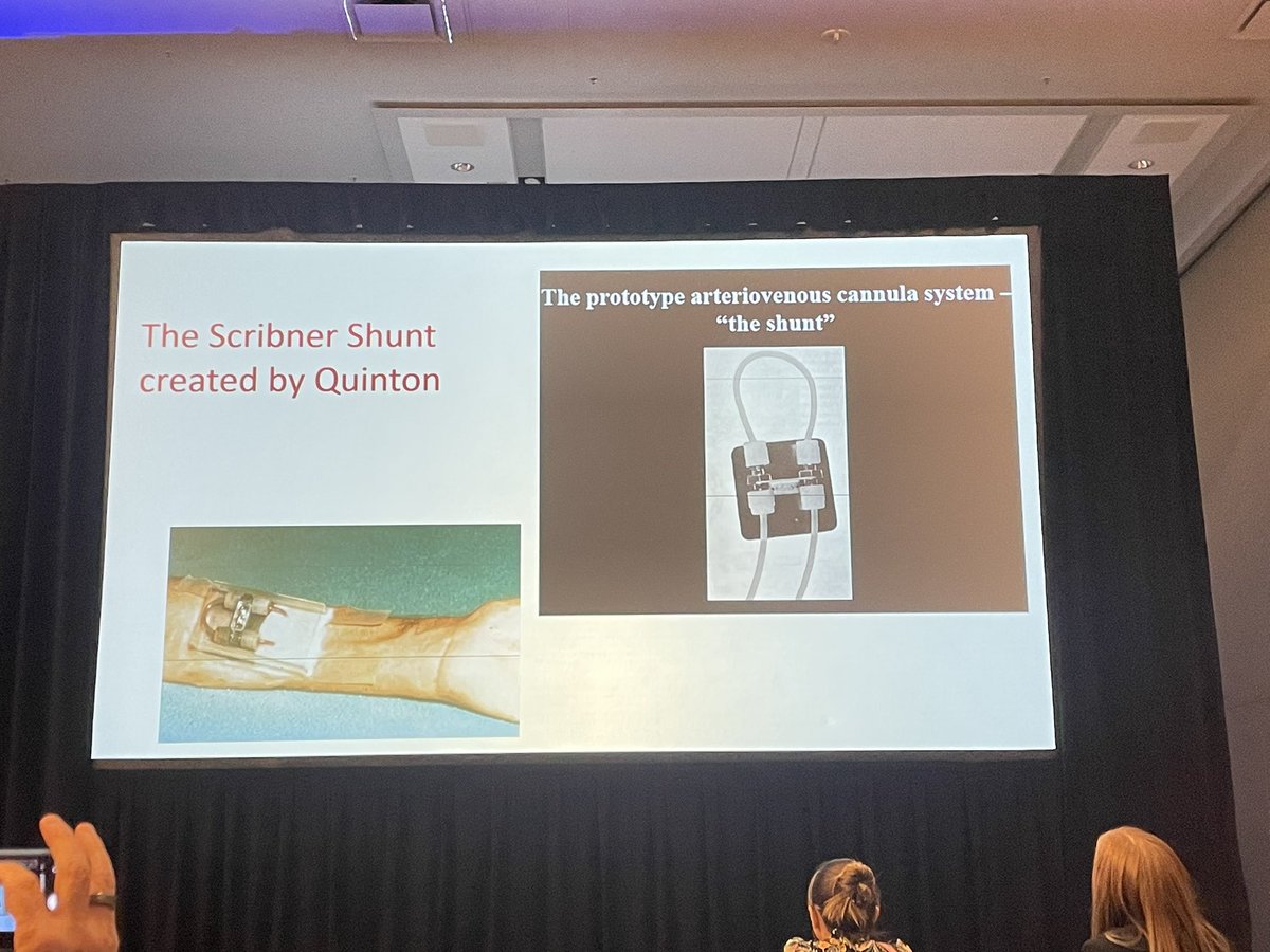 SwethaKanduriMD's tweet image. Learning about the history of dialysis from the pioneers @ASAIO8 #ASAIO #ArtificialOrgans # “A Tribute to Chris Blagg” by  Dr. Stephen Ash  @akkanti