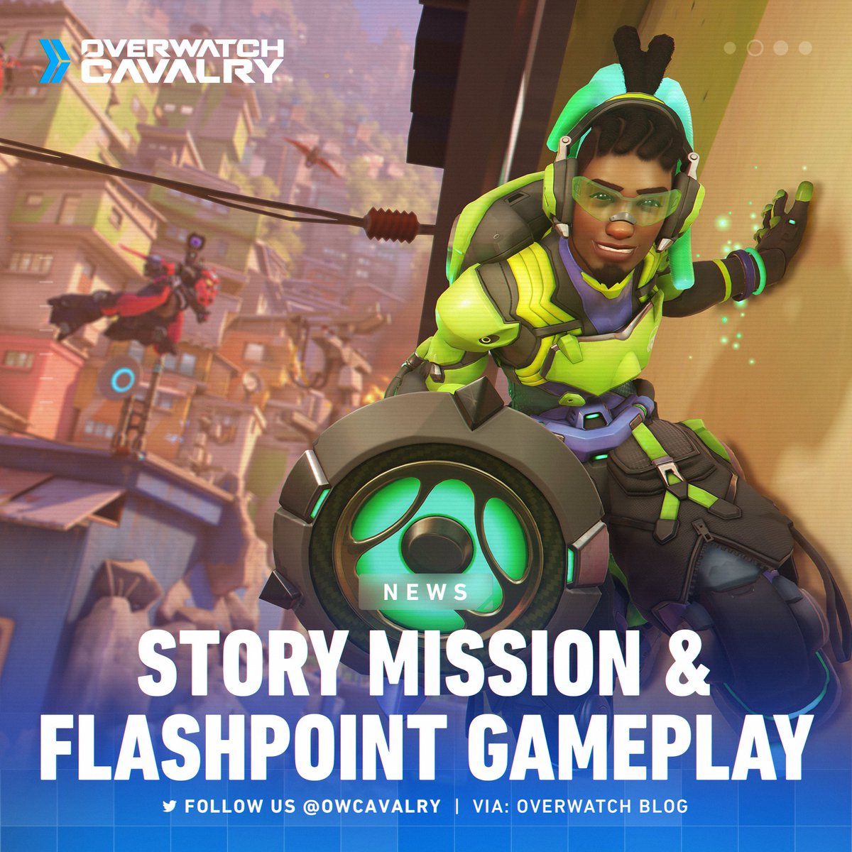 Don't miss the #Overwatch2: Invasion Reveal Livestream 📚

📙 Closer look at Story Missions
⚙️ Learn more about King's Row - Underworld
🎮 Flashpoint Exhibition Match
📊 Hero Mastery Deep Dive
✨ New Player Progression First Look
🧡 + More

📺 twitch.tv/playoverwatch (June 21)