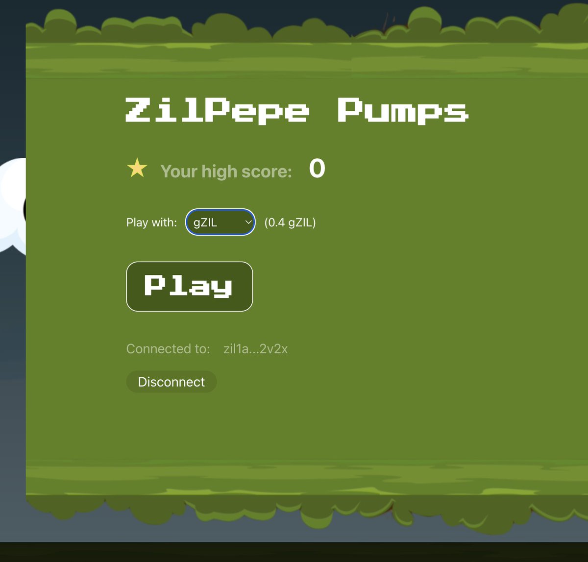 now you can play #ZilPepePumps with $gZIL.

Game: play.zilpepe.com

Ready for some fun #zilfam @zilliqa #zilpepe
