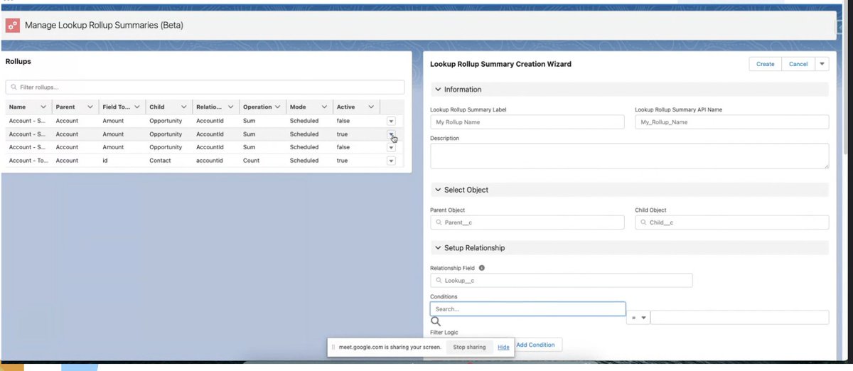 Declarative Lookup Rollup Summaries App tweet media