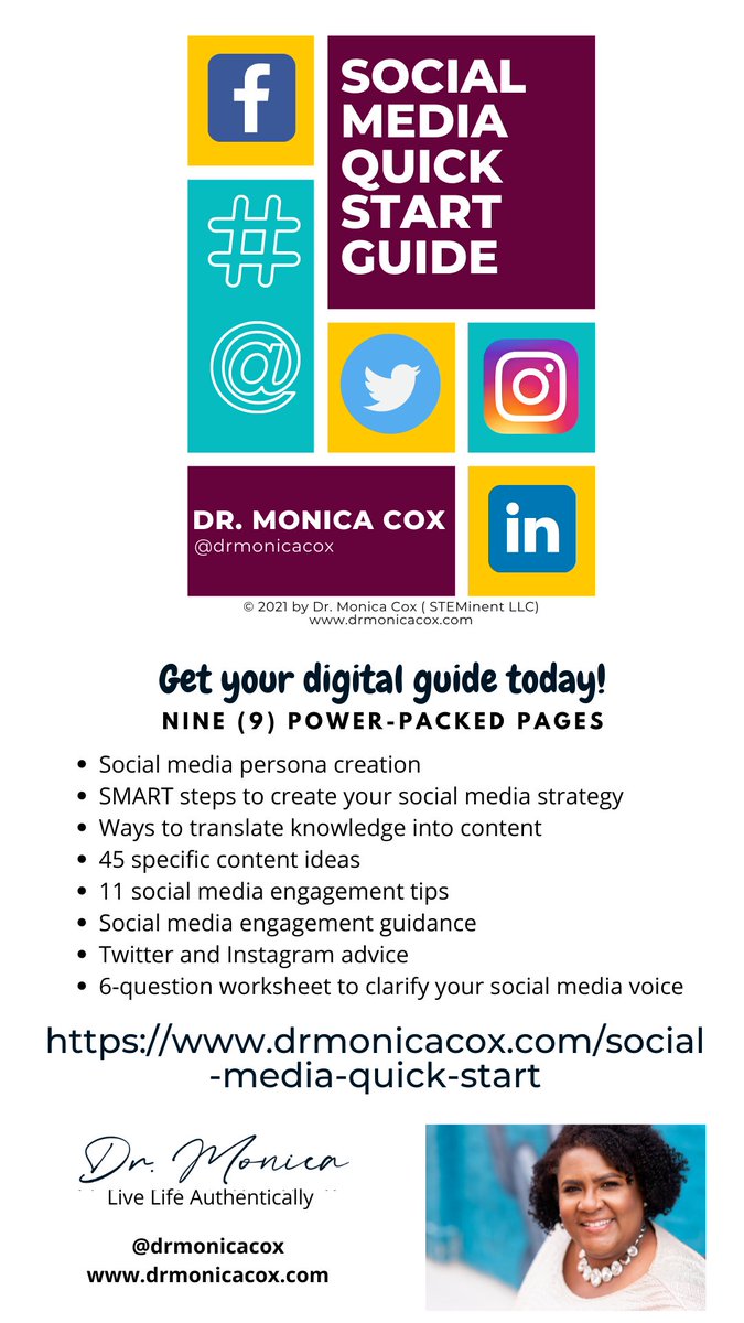 Looking to increase your social media following? Check out my how-to guide, where I share my tips for gaining over 50K followers across platforms. Plus, if you're looking for personalized help, I'm available for social media coaching and consulting. drmonicacox.com/social-media-q…