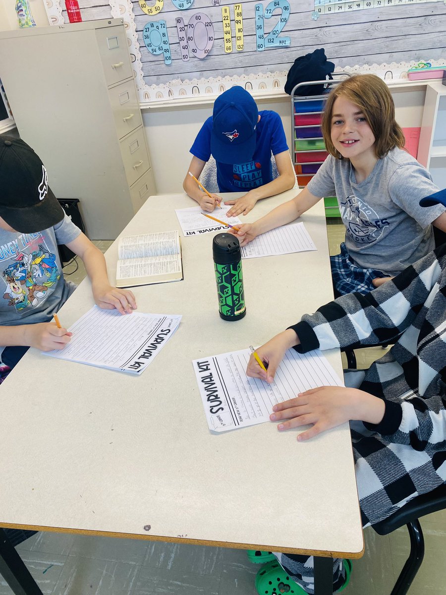 Writing survival letters to future 6th graders ❤️
<a href="/shesabres/">Sacred Heart School</a>