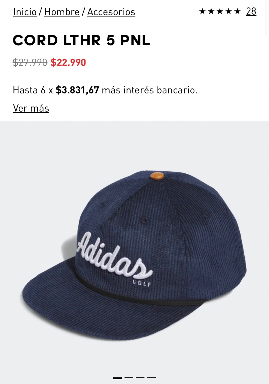 Descuentos top rata adidas