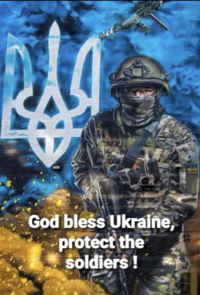 @Lyla_lilas The face of courage, perseverance, honour, resilience, loyalty, toughness, dedicated, determined….. a true hero, a warrior going above and beyond to protect his family, his fellow citizens and his 🇺🇦. All of this, captured in this remarkable photo!Slava Ukraini