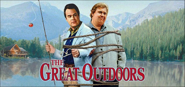 Currently watching this absolute summer classic right now....
#SummerMadnessMarathon #TerrorAtTheDriveIn #TheGreatOutdoors #JohnCandy #DanAykroyd #Canadian  #Comedy