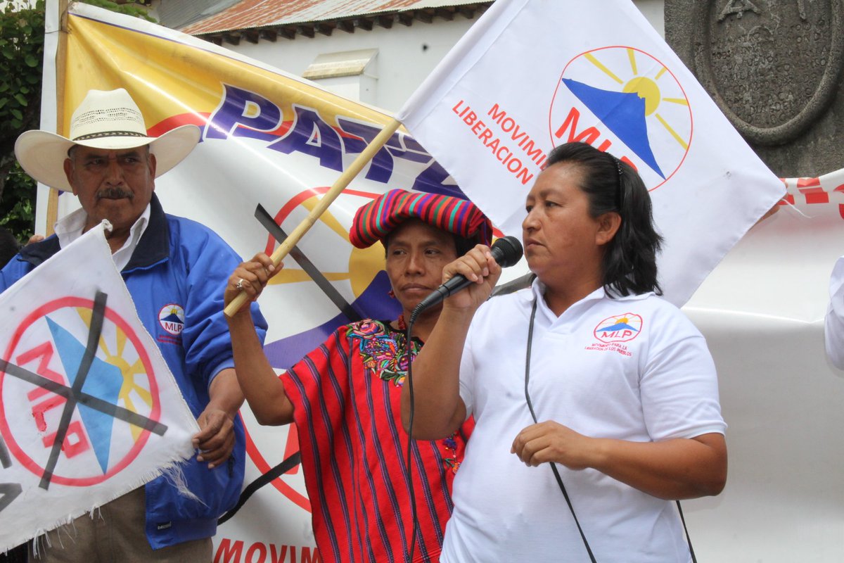 Patzún elige dignidad con Marcelino Sincal, un hombre digno para la alcaldía municipal, Víctor Hugo Chávez representará a Chimaltenango al congreso y Blanca Ajtun por el listado nacional del MLP.