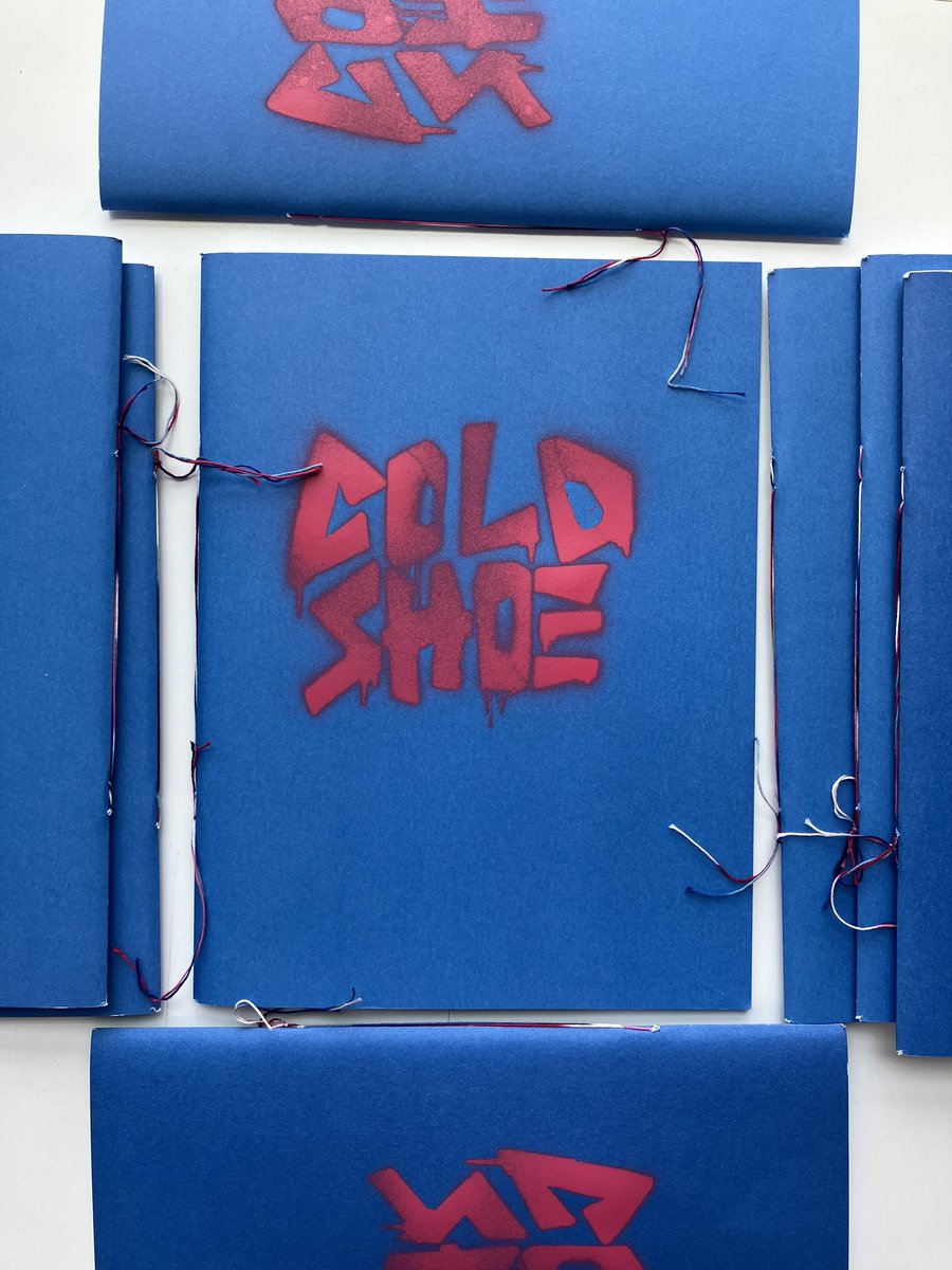 Open day tomorrow ( Sat) Cardiff campus 10-2 and then on to <a href="/shiftcardiff/">SHIFT</a> from 3-6 for some artist tours to celebrate end of the COLDSHOE 2033 grad exhibition <a href="/shiftcardiff/">SHIFT</a> and presenting our new limited editions of our hand stitched photobook with one off covers ! <a href="/USWCreative/">USW Creative</a>