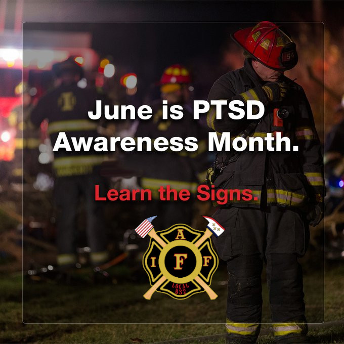 One in five firefighters will experience PTSD during their career and  3.5 percent of U.S. adults are affected by PTSD every year. Common symptoms include sleep disturbance, hypervigilance, trouble concentrating, irritable behavior or forms of self-destructive behavior.