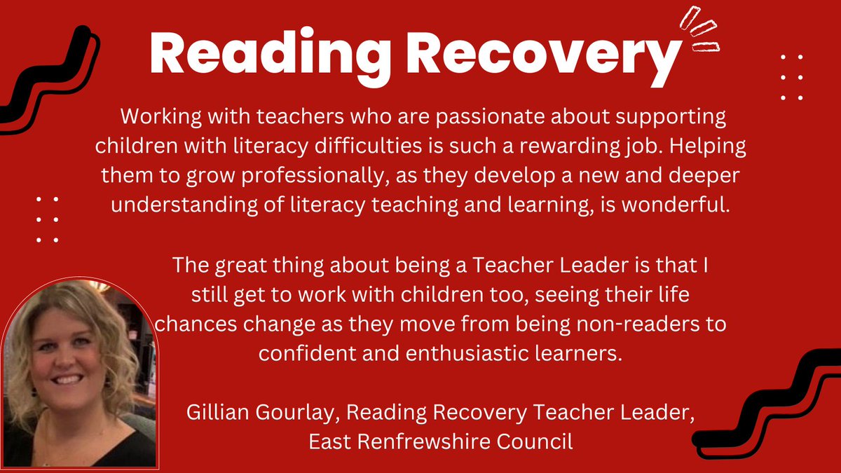 For our final week we start with <a href="/gillg83/">Gillian Gourlay</a> <a href="/EastRenCouncil/">East Renfrewshire</a> who reflects on being a #ReadingRecovery Teacher Leader and how rewarding it is working with teachers who are passionate about #ChangingLives and children who become confident, enthusiastic literacy learners @ILC_RREurope