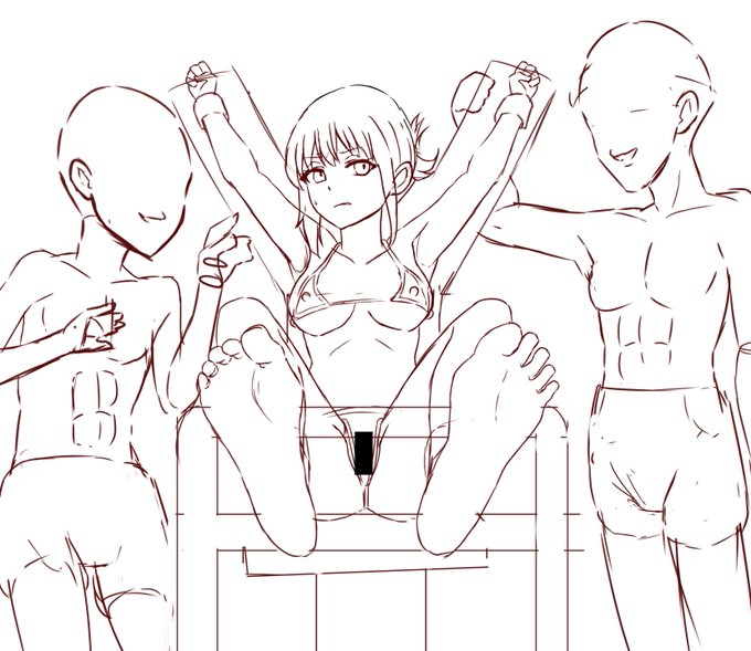 くすぐり犯される数秒前
時間があれば仕上げるかもです 