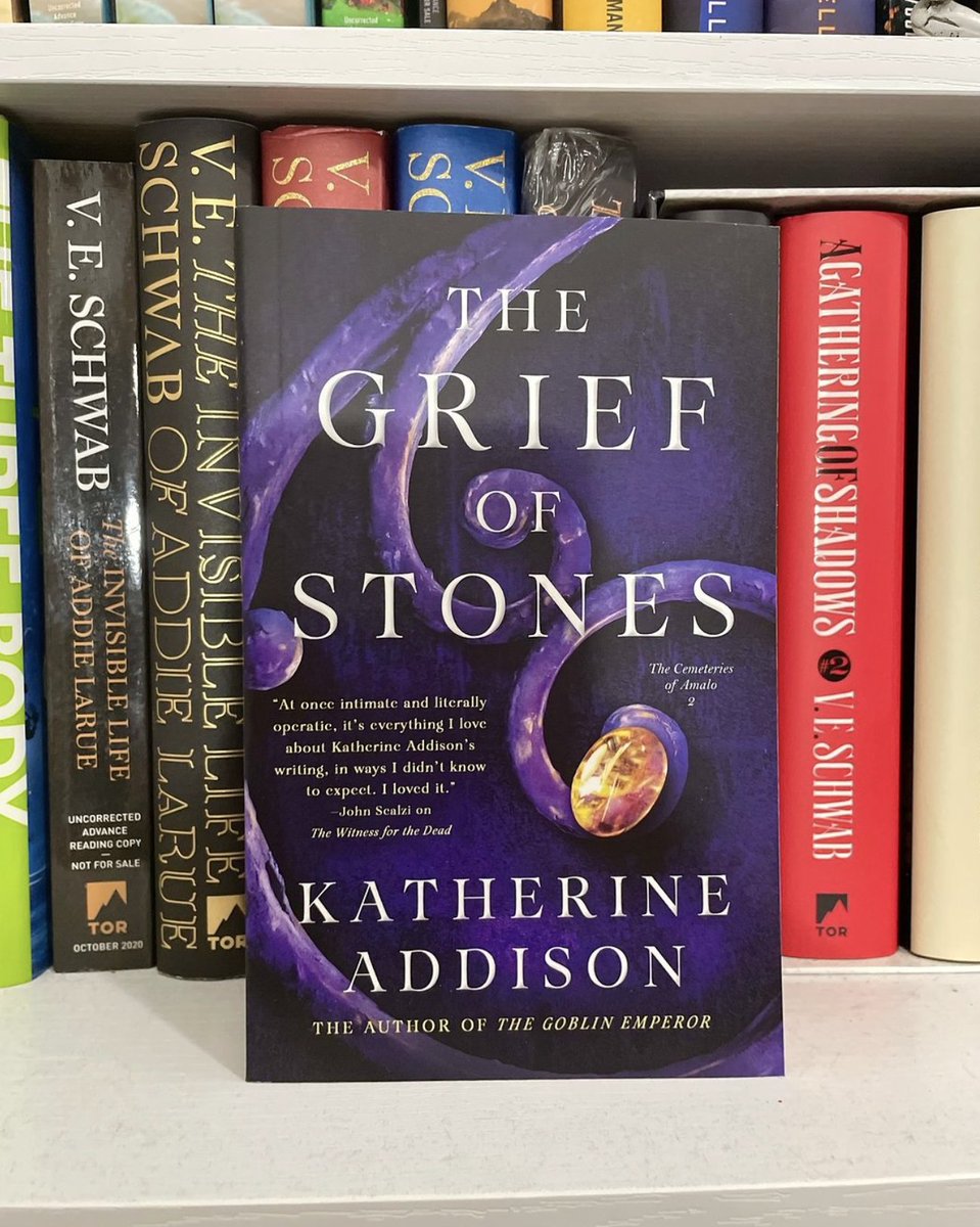 Happy Friday, y'all! Who's ready for a #sweepstakes? Today, we're giving YOU the chance to win #TheGriefofStones by @pennyvixen in paperback. Just follow us, then like and retweet this post to enter.

#TheGriefOfStonesSweeps