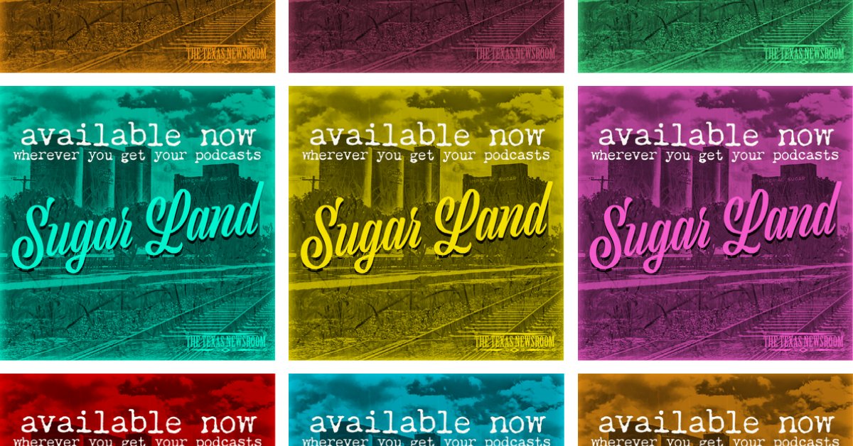 SugarLandPod's tweet photo. Today is the day! Listen to episodes 1 and 2 of Sugar Land to hear what happened when a long-forgotten cemetery was rediscovered after 100 years, and how one man knew it was there all along #sl95 https://t.co/EcRbexNgAd https://t.co/DxVdV024S6