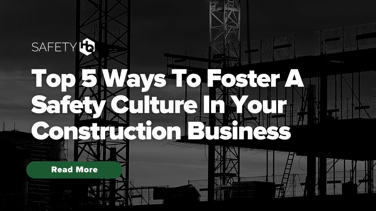 A strong #construction safety culture ensures that every individual on site, from laborers to project managers, recognizes the significance of safety and actively contributes to creating a secure working environment.

Read more: mysafetyhq.com/blog/top-ways-…