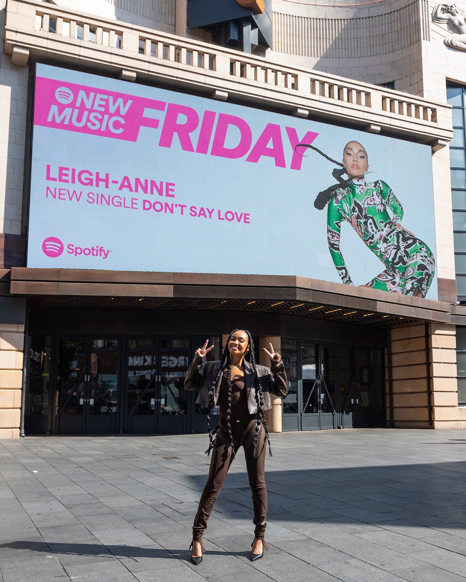 Thank you <a href="/SpotifyUK/">Spotify UK & Ireland</a> 🥹💚x #DontSayLove spoti.fi/NMFUK