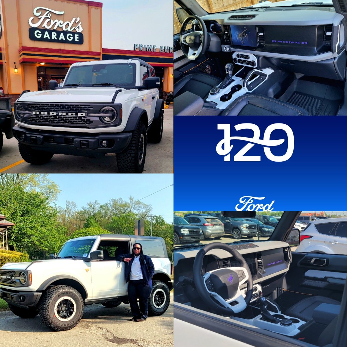 Happy 120 Years, Ford! I Love Working For A Company That Allows Me To Be As Unique As My Bronco! #Ford120 #120Ford #WeAreFord #Ford #FordMotorCompany