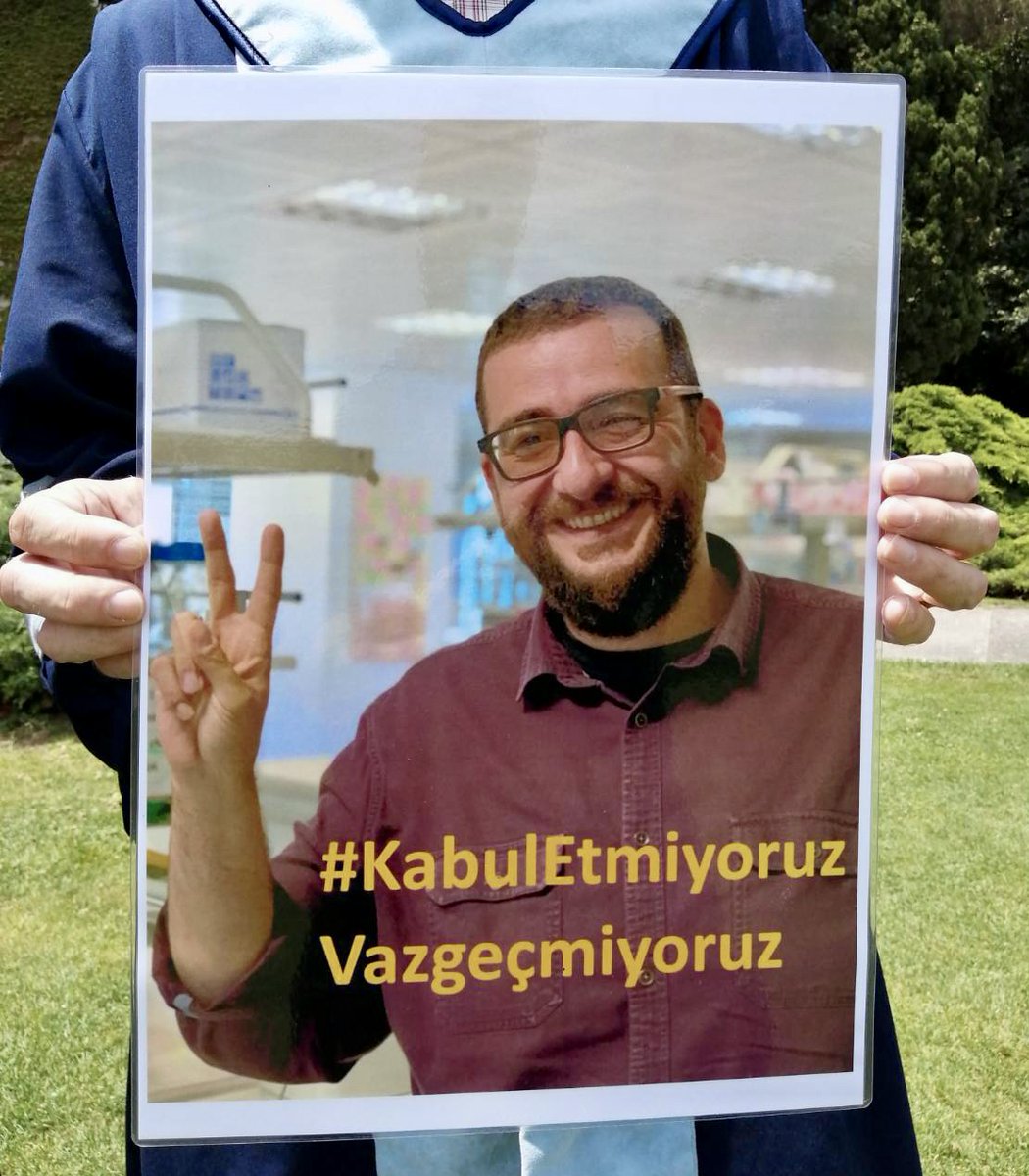 #ÖzerkÖzgürDemokratikÜniversite için @UniBogazici #KabulEtmiyoruzVazgeçmiyoruz!