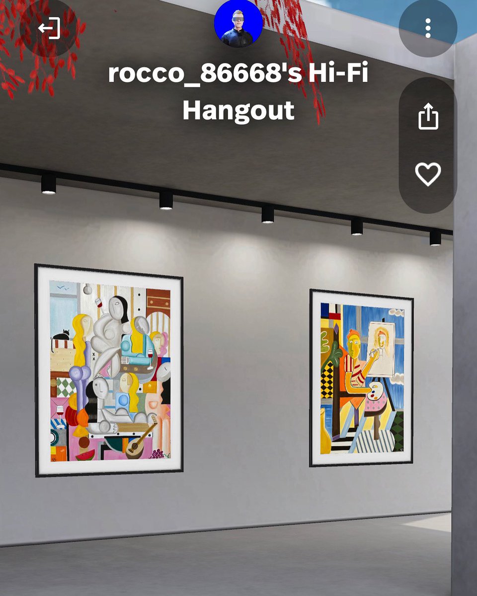RoccoScarcella7's tweet photo. Happy Friday!!
#TGIF #artcollector #artgallery #Virtual #nftart #spatial #cubism #abstractart #artcommunity #NFTCommmunity #happy https://t.co/8rmuVNiDU8