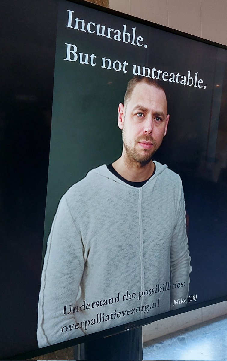 A Dutch campaign to raise awareness about palliative care has been translated to the English language. Some examples 👇 #EAPC2023