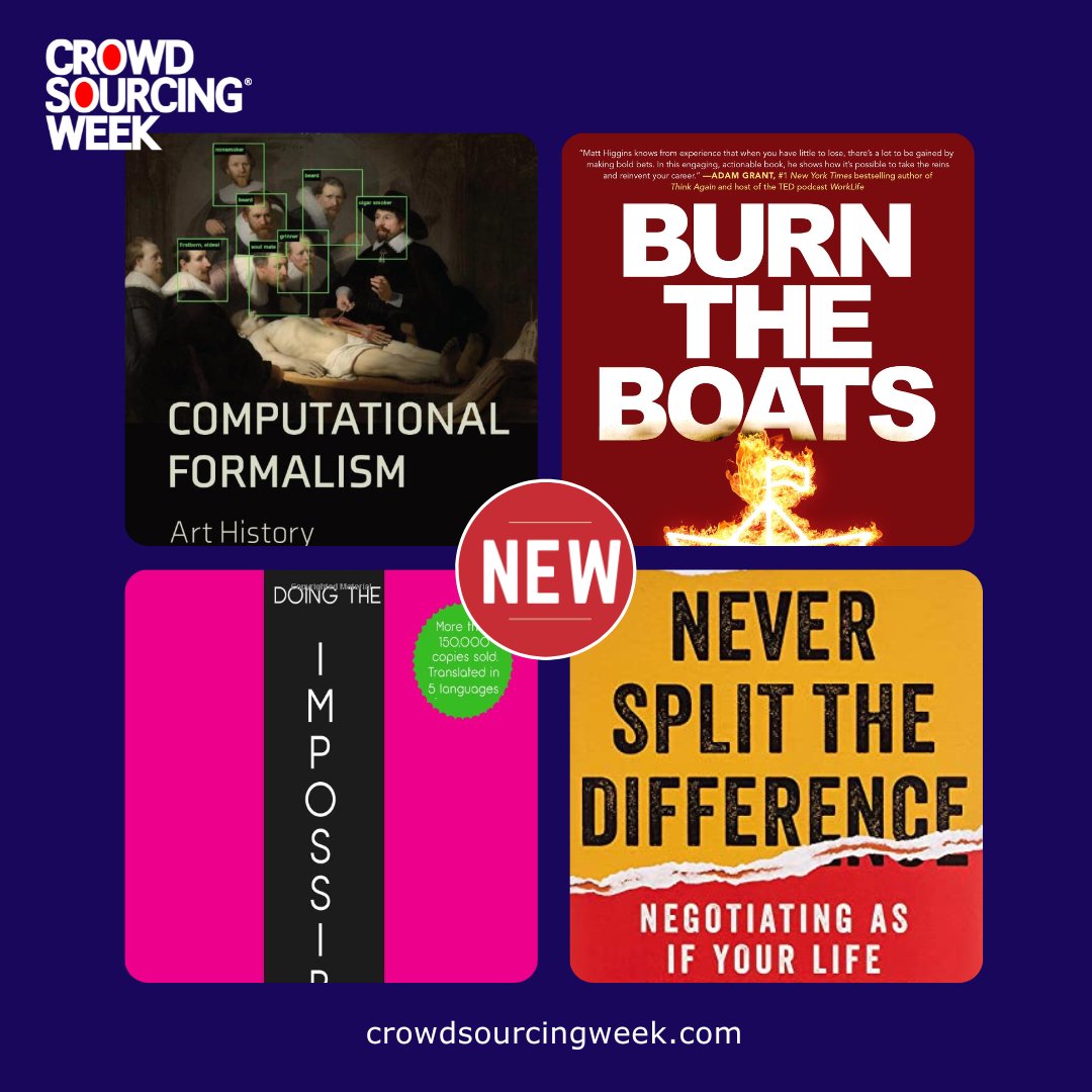 CrowdWeek's tweet photo. It's Friday and time to plan some weekend reading ๐ ๐๐๐ https://t.co/e4Tifmjfpj @fbinegotiator @patrickbetdavid @mhiggins @awasielewski #CSWBookClub
#books to #inspire & #educate / #beBOLD https://t.co/qksYyI6C41