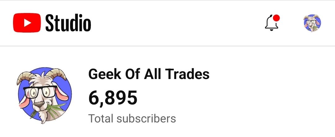 Only 5 more YouTube subscribers needed to hit 6900! (Nice)

#YouTube #10k #subscribe #CryptoMining #proofofwork #DataCenter #sysadmin #helpdesk #itsupport #ServerHosting #networkadmin #solutionsarchitect #OneLove