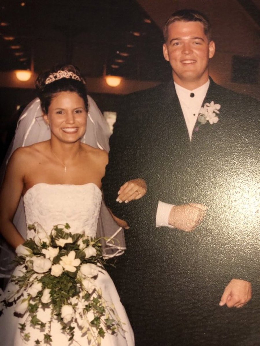 CoachThompsonjt's tweet photo. 22 years of being married to the best teammate ever. Happy Anniversary Michelle. https://t.co/VVPVNHSE6k