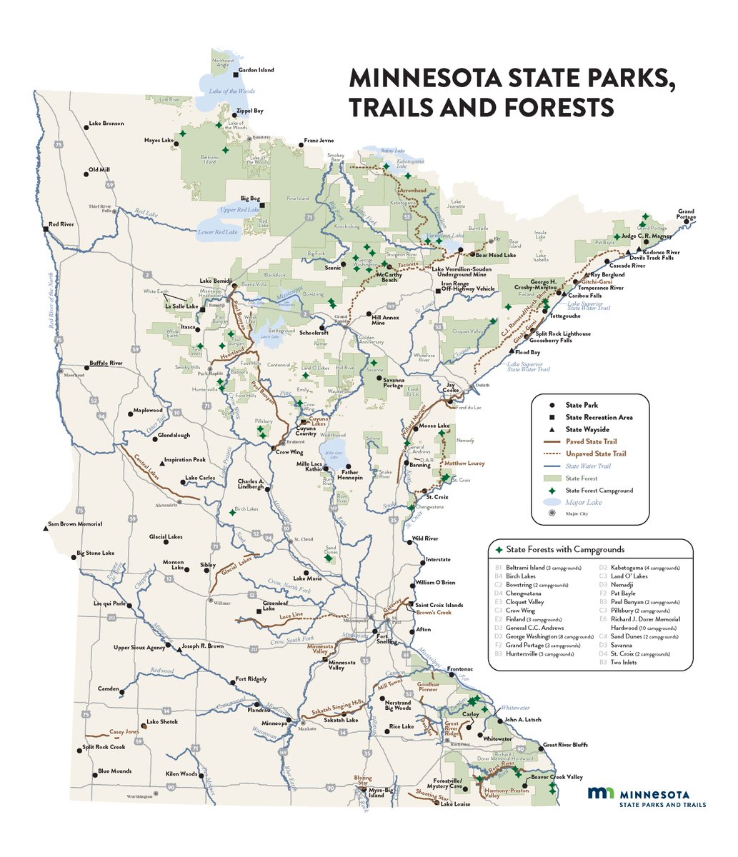Minnesota State Parks and Trails on Twitter: "🏕️ 🥾 Where are you