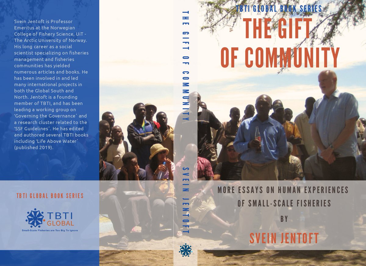 TBTInetwork's tweet image. New TBTI Global book‼️

A sequel to 2019 book ‘Life Above Water&apos;:

🔸The Gift of Community: More Essays on Human Experiences of Small-Scale Fisheries 🔸

by SVEIN JENTOFT 

🆓 access: toobigtoignore.net/the-gift-of-co…

#smallscalefisheries #tbtiglobal #gifttocommunity #lifeabovewater