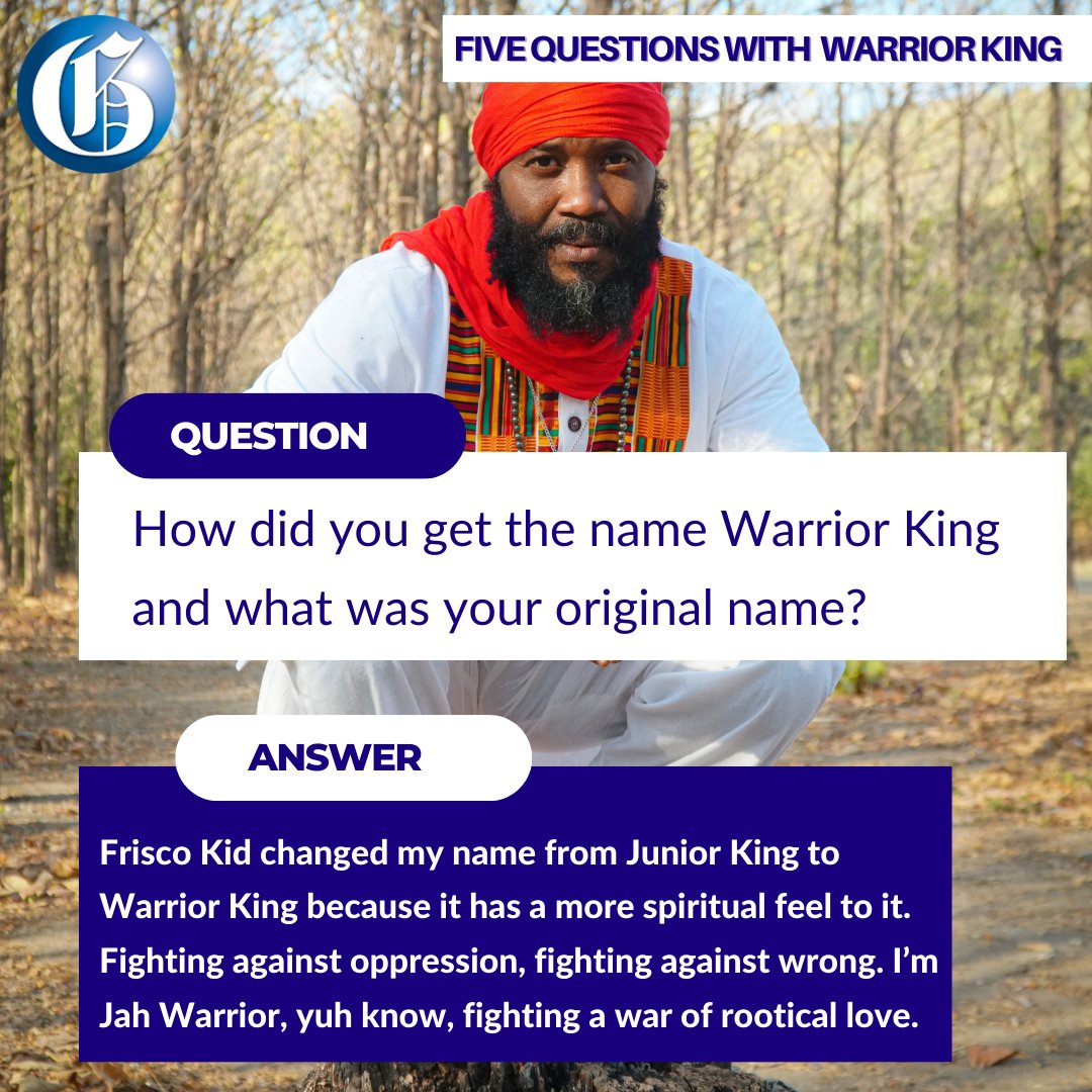 He may be the king of warriors, but his songs reflect themes of love, commitment, humility, level-headedness and spiritual refreshing rather than fighting and war. Warrior King, however, easily explains what would seem to be an anomaly

Read more: jamaica-gleaner.com/article/entert… #GLNREnt