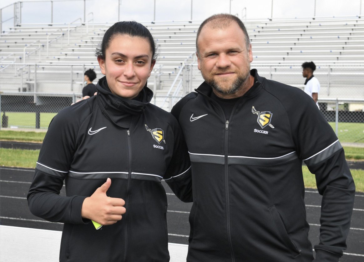 SabresSoccer1's tweet photo. Congratulations to Natalia Colin @nataliacolin17 former Streamwood HS girls soccer player and current U20 Mexican National Team starter on winning the CONCACAF Championship. Natalia will now play for the U20 World Cup June 21-July 8th 2024 in Fiji. ⚽️🏆
#Sabrestrong 
#Sabrepride https://t.co/Kbj9WIE6CJ