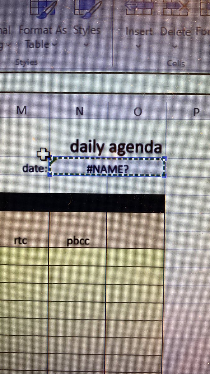 #asktwitter how do you put in the date in excel so it keeps updating daily when you open a spreadsheet?