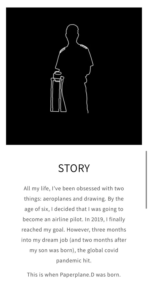 Ever wonder why Paperplane.D was created? Visit the website to find out paperplane-d.com/pages/story #originstory #illustrator #airlinepilot #minimalist #blackandwhite #digitalprints