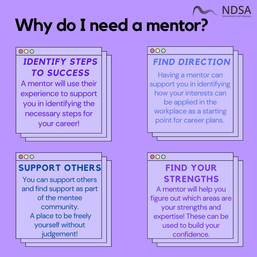 NDSA_UK's tweet photo. Tool Up for job search and career progression with our free Mentoring into Employment Programme for #autistic people in Bucks. It will help you to formulate and progress towards your employment goal. https://t.co/AwHQJhZRjo #AllAutistic #ActuallyAutistic https://t.co/ixaS5lIJnc