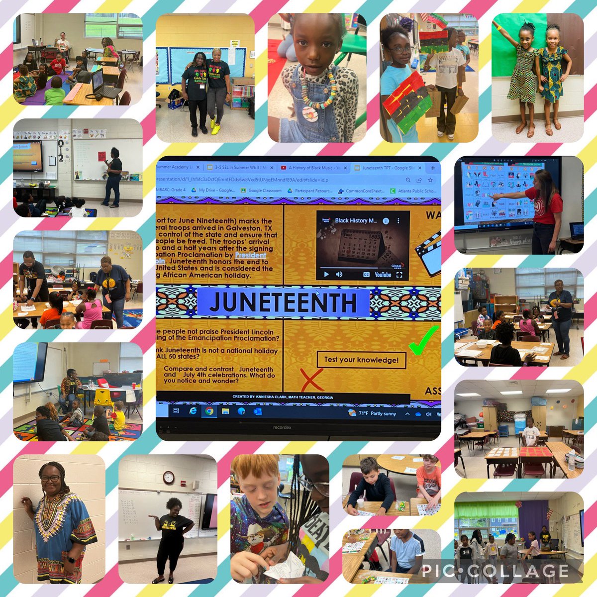 Our scholars are actively engaged with our pre Juneteenth Activities! BPA summer ARA! Let’s Go! #Juneteenth2023 @APSAcademics @smrhayes @apsupdate @dwhiteatlanta @drkalag @parksideaps  @Inbrownsbag