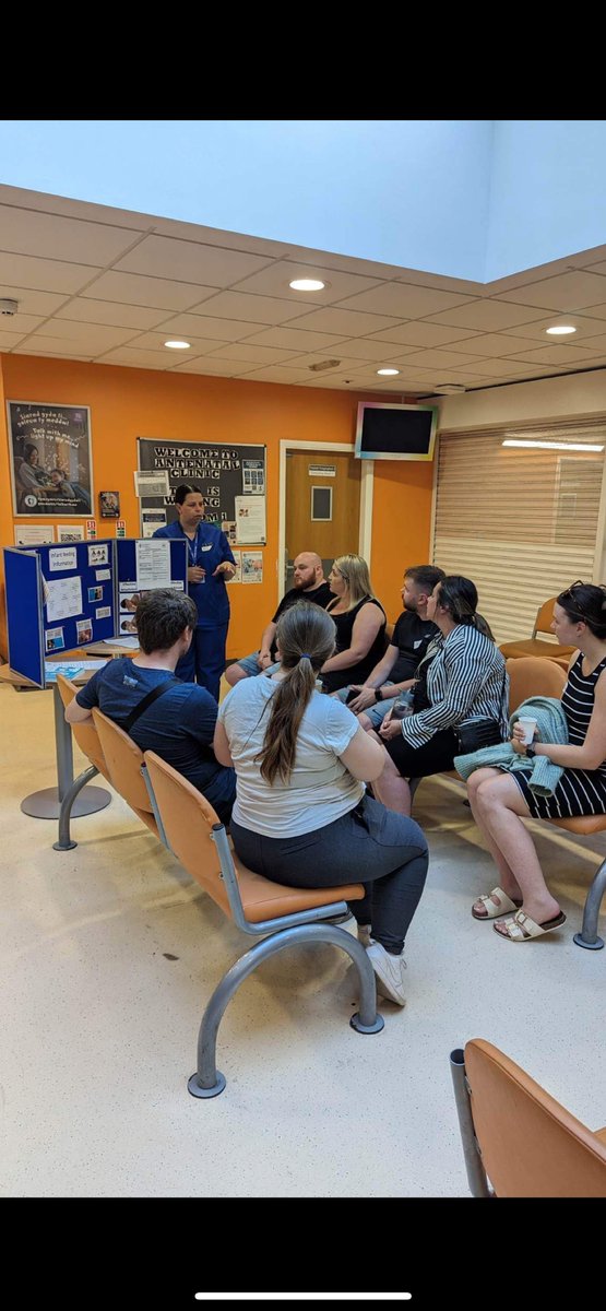 Oh what a night. A very successful evening at the first ever Midwife Led Unit open event at @cavcw @CV_UHB. We met lots of lovely women and birthing people and we were able to share our lovely unit with you all. Stay tuned for more dates. @abiholmes_79 @Jas_Roberts10 @Cath_wood1
