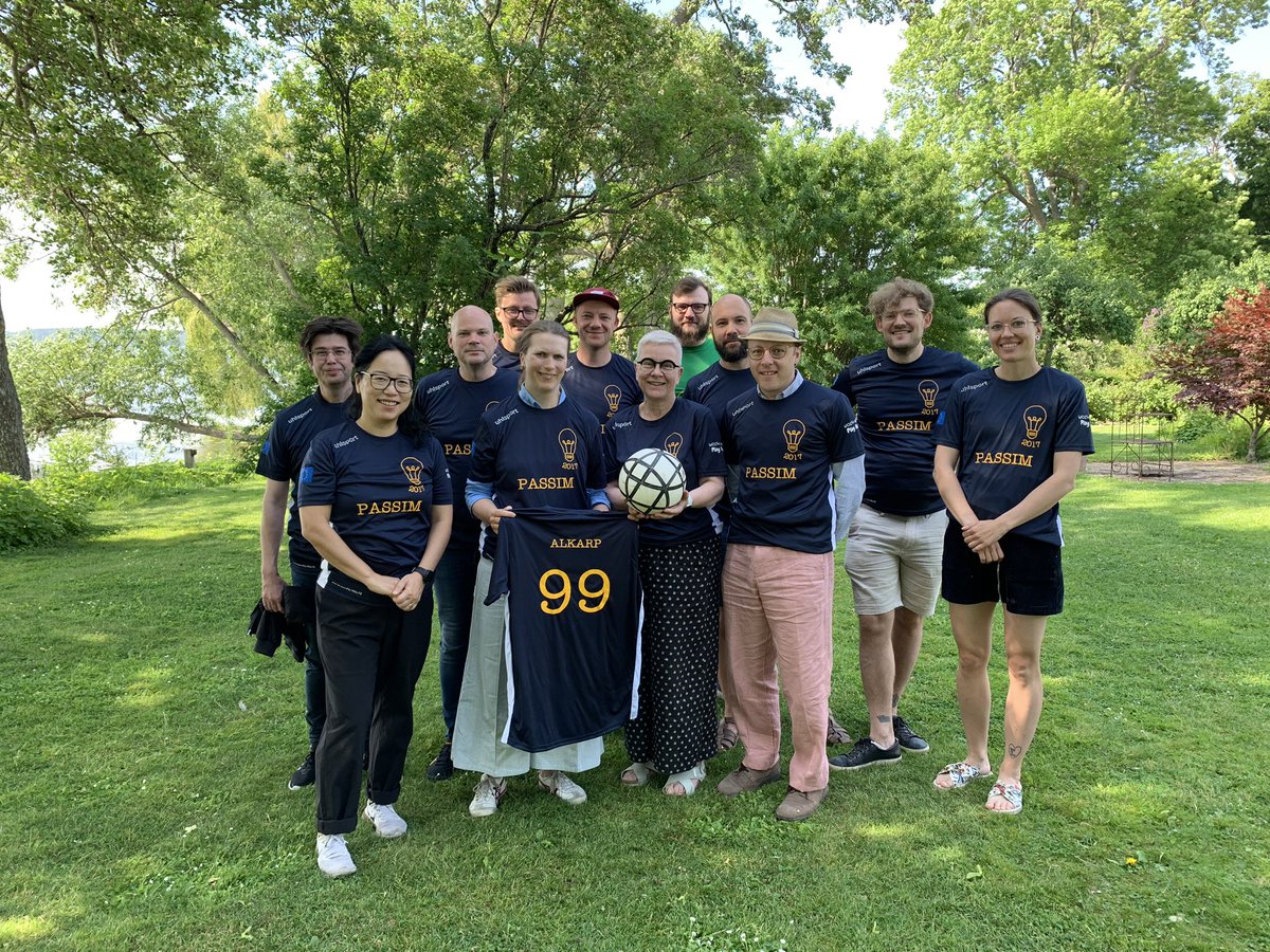 Today was the last project meeting. Team PASSIM is now officially retired. Thank you to all workshop participants, special guests and all others that has contributed to making PASSIM such a great project.