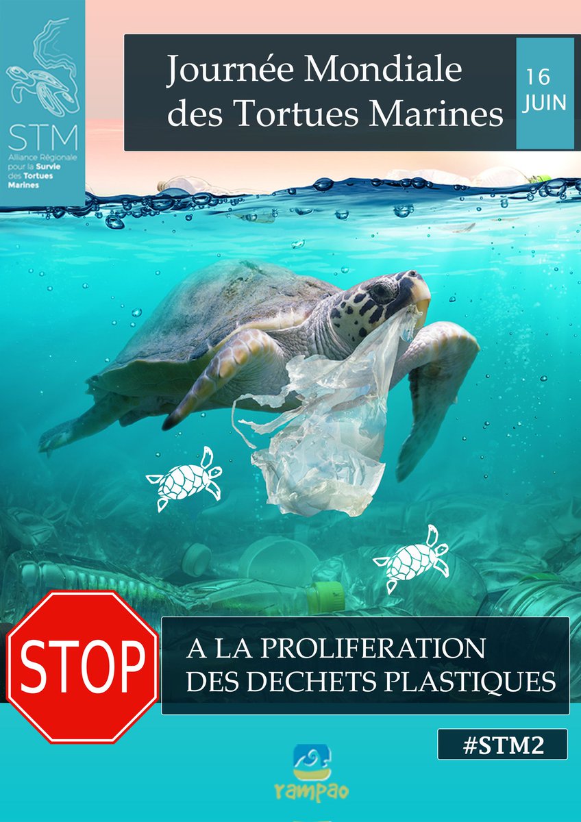 🛑Stop à la prolifération des déchets plastiques.✖️

#STM2 #JMTM2023 #RAMPAO #PRCM