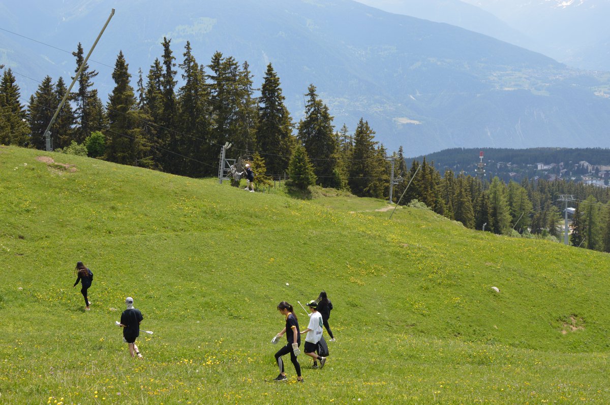 leregentschool's tweet photo. As part of their environmental enrichment week, the G10 students spent time tidying up the mountain and collecting rubbish, learning the importance of being responsible on the mountains. #CMA #cleanmountains #EcoSchool https://t.co/ky4JbL5491