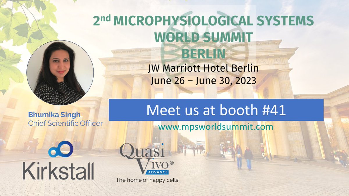 As first-time exhibitors, we are thrilled to showcase our offerings and engage in discussions with the delegates and exhibitors at the MPS World Summit 2023. #MPSworldsummit #MPS #NAMs #organonachip #3Rs #cellculturefluidics #dynamiccellculture #multiorganmodelling #barriermodels