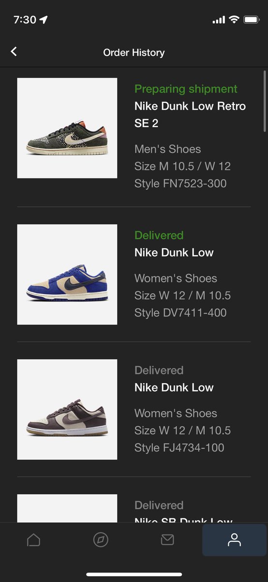 halogenbender's tweet photo. Dubbed up on dunks this month 🙏🏼 https://t.co/LLamU74f8B