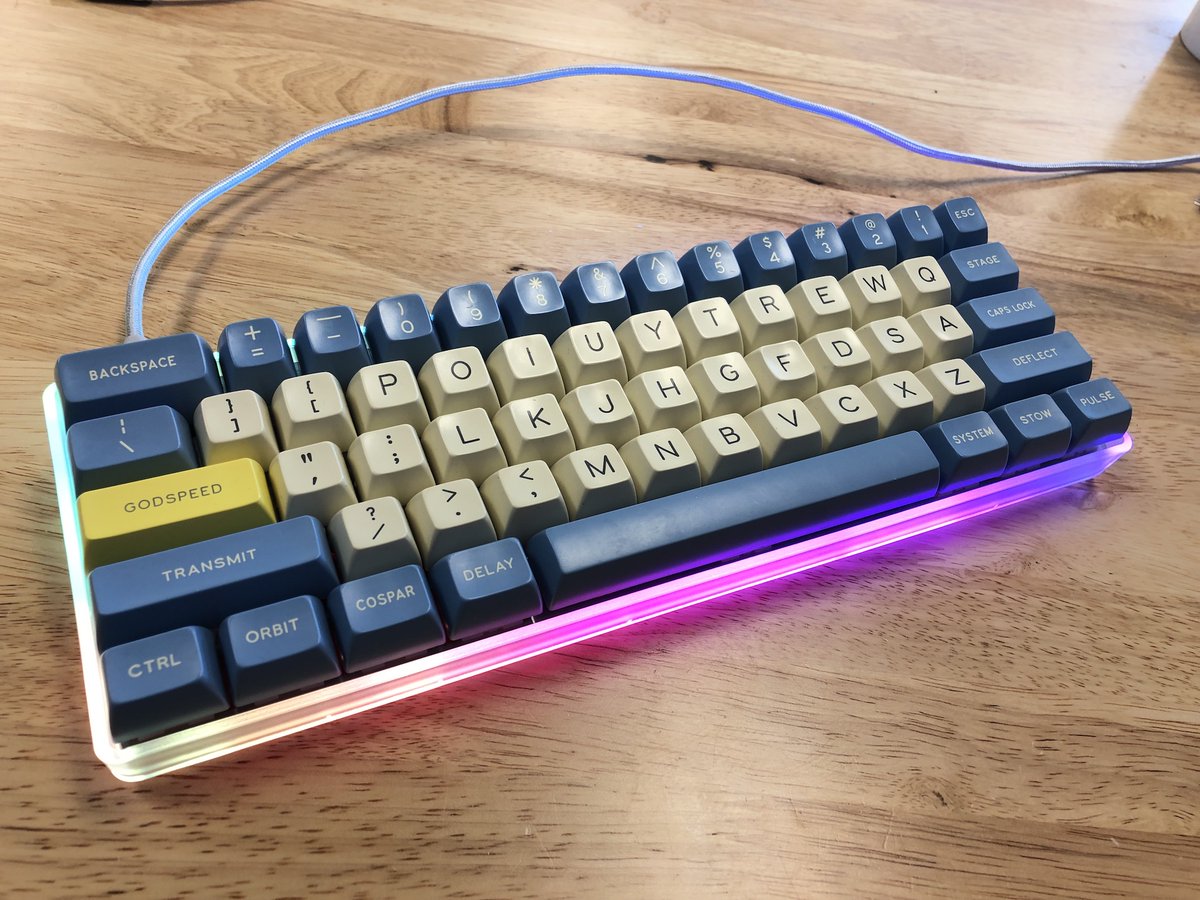 Summer of Sales continues this weekend with the WTF60, so get yours now! Sale lasts until Monday keeb.io/products/wtf60… #MechanicalKeyboard
