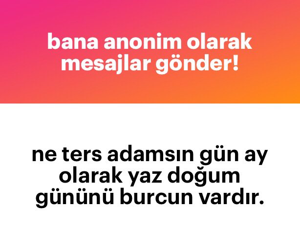 Hiç ters değilim inan :) 🦀