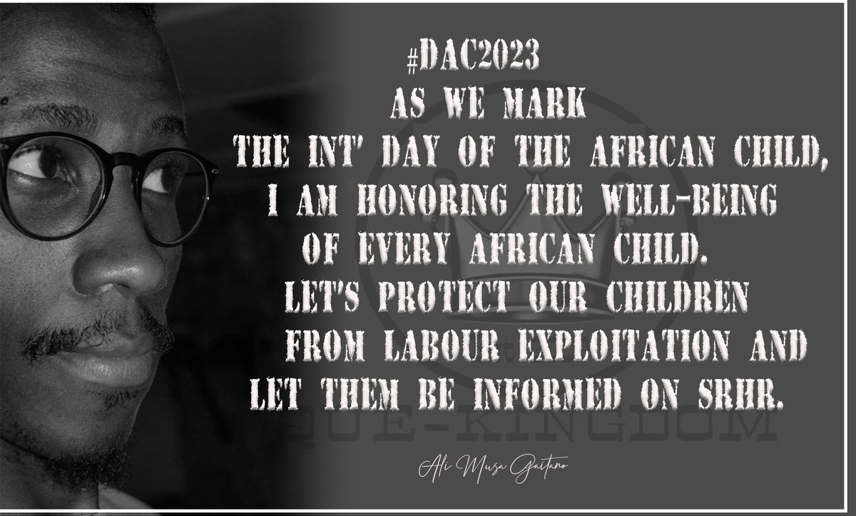 We have the mandate in making sure that African Child  is empowered on matter sexual reproductive health rights and has the required skills and attribute that will enable them prosper in digital spaces and be open for variety of opportunities.
#DAC2023