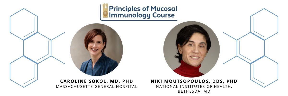 Another exciting Faculty Announcement for the 2023 SMI Principles of Mucosal Immunology Course - June 27-29! Drs. Caroline Sokol and Niki Moutsopoulos will delve into 'Inflammatory responses at the skin and oral barriers.' Register now: bit.ly/43u9Tud @sokol_mdphd