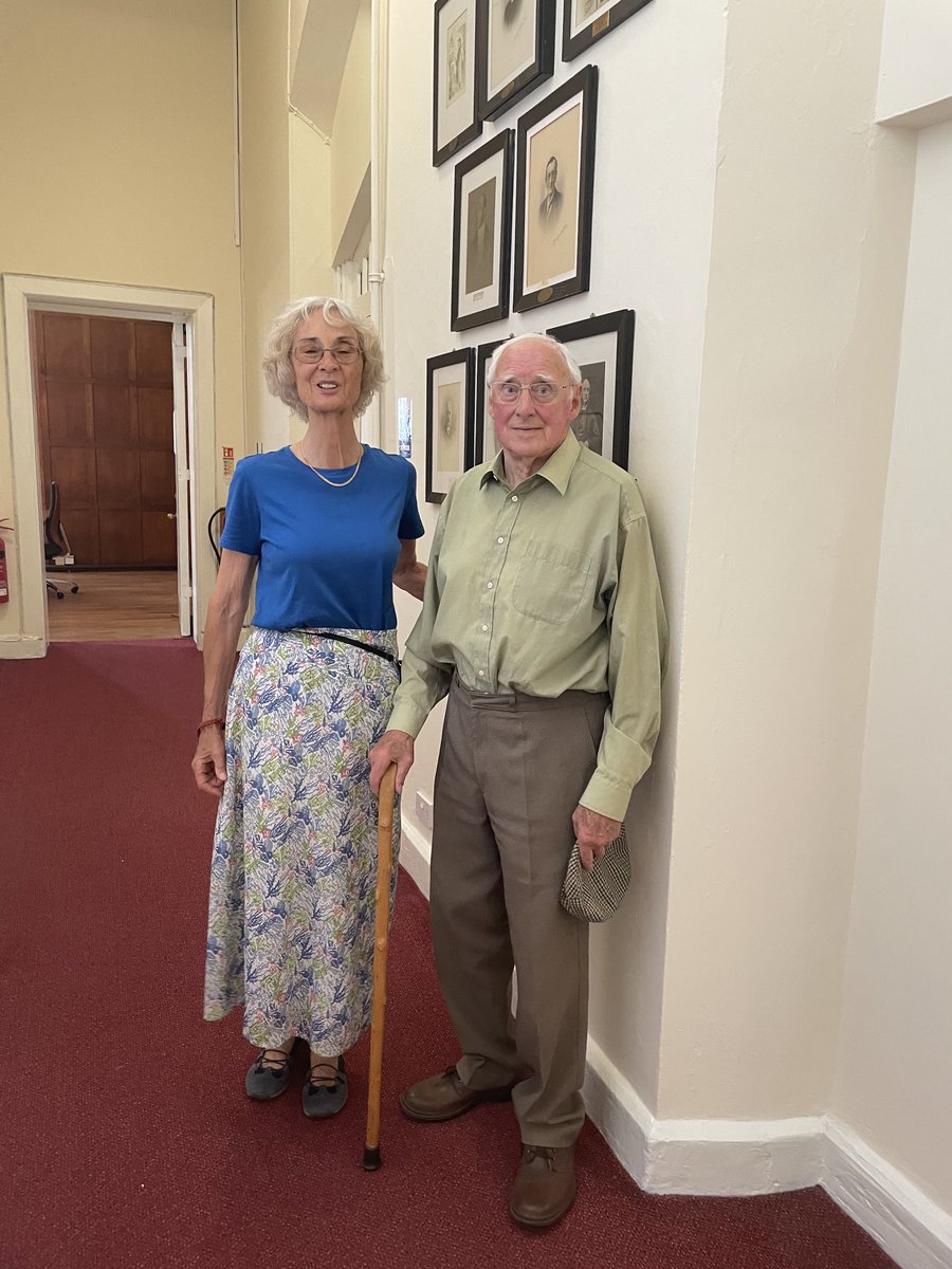 RoyalAgEvents's tweet image. How lovely to welcome David Craddock class of 1952 back to ⁦@RoyalAgUni⁩ today for a site tour. A big thank you to our former exec member Theresa Chapman for making it happen. Making magical moments #happyfriday