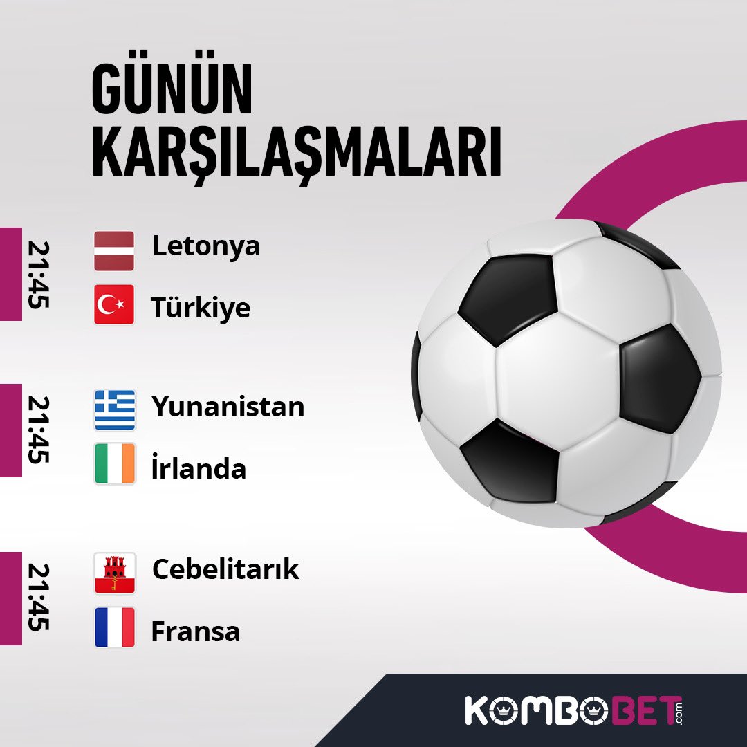 Günün karşılaşmaları 🎉