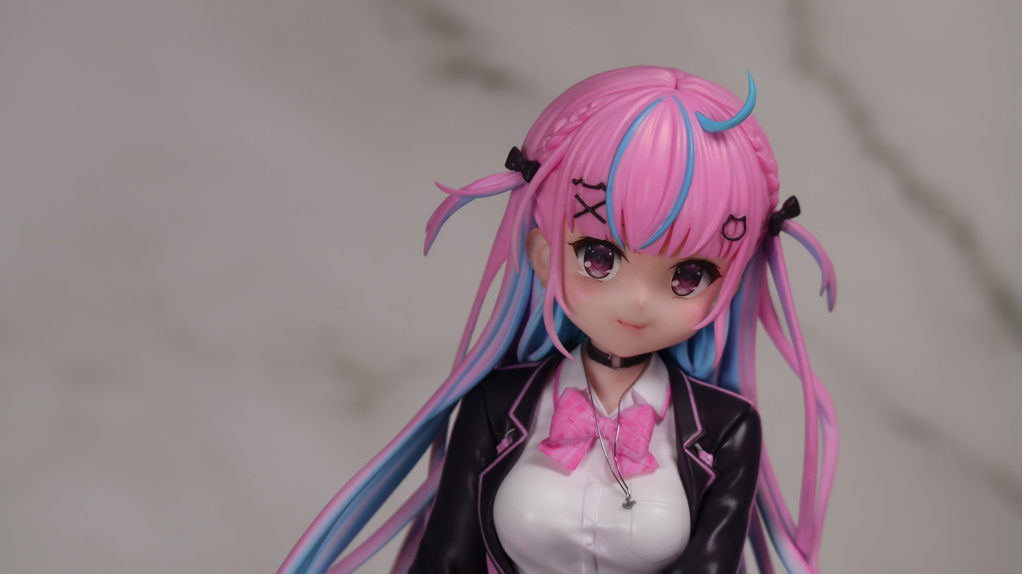 塗装済み完成品 ホロライブ 湊あくあ ガレージキット フィギュア o