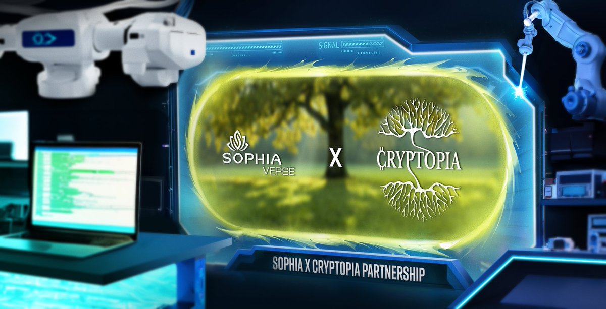 SophiaVerse (@sophiaverse_ai) on Twitter photo A partnership with Cryptopia
SophiaVerse is pleased to announce a partnership with <a href="/CryptopiaVC/">Cryptopia VC</a>! A fantastic team that has offered invaluable assistance as we prepare to launch. We look forward to exploring the Age of Singularities with you! A partnership with Cryptopia
SophiaVerse is pleased to announce a partnership with <a href="/CryptopiaVC/">Cryptopia VC</a>! A fantastic team that has offered invaluable assistance as we prepare to launch. We look forward to exploring the Age of Singularities with you!