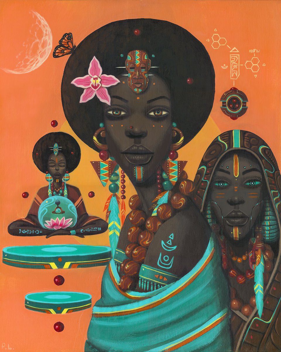 New work..acrylic on wood 24" x 30"