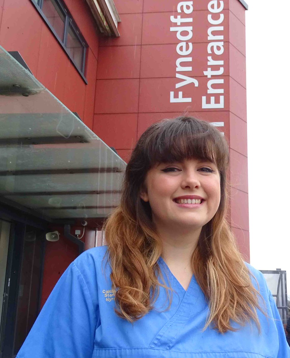 Caitlin using her own experience as a deaf nurse to help others. sbuhb.nhs.wales/news/swansea-b…
