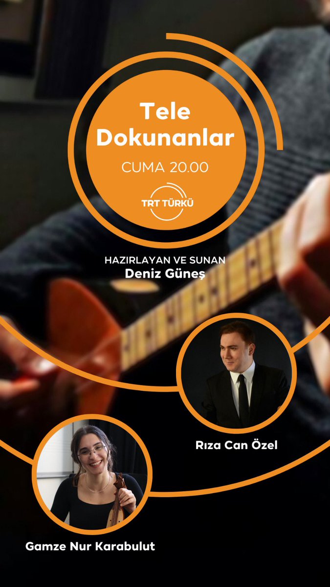 rizacanozel52's tweet photo. BAU Konservatuvar öğrencimiz Gamze Nur Karabulut  ile TRT Türkü’de Deniz Güneş hocamın hazırlayıp sunduğu 
“Tele Dokunanlar”radyo programının konuğuyuz.

“Tele Dokunanlar” bu akşam saat 20:00’de TRT  103.4 ‘te https://t.co/0eD6UDXCRV